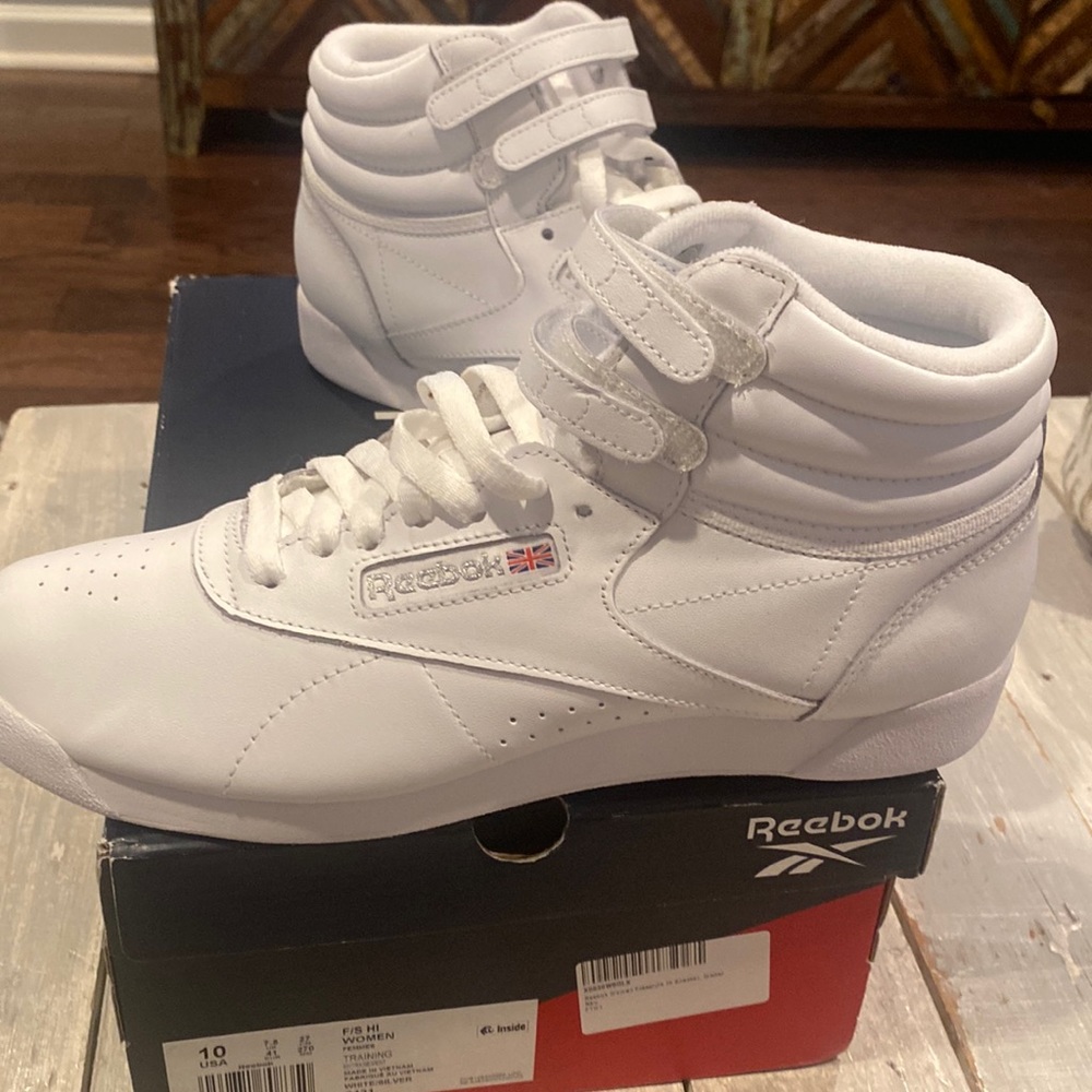 High top Reebok sneakers